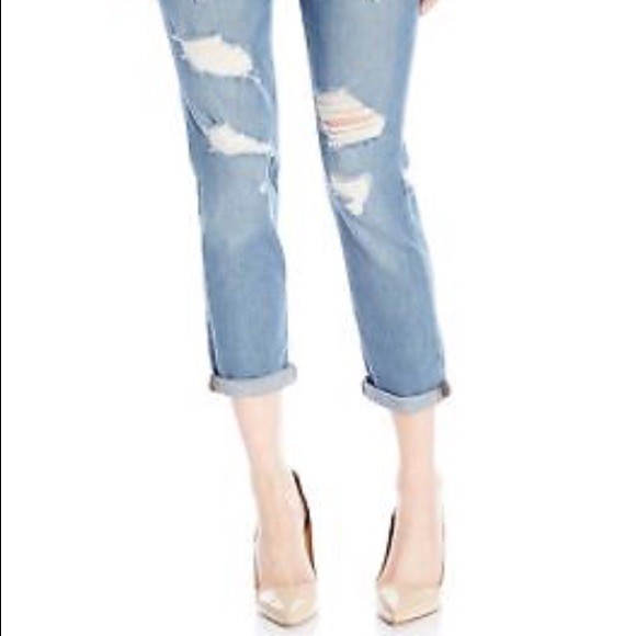 Joe’s Distressed Billie Crop Jeans - Picture 5 of 6